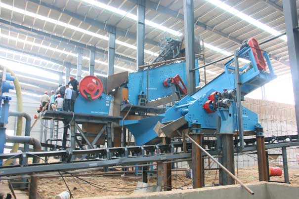 Lubrication and Operation of Vibrating Screen