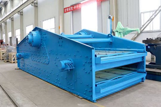 Self Centering Vibrating Screen