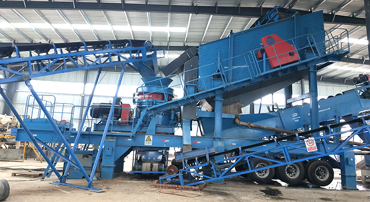 150Tph Mobile Sand Making Plant