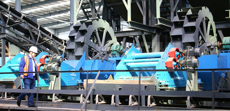 The Structure Characteristics of Sand Washing Machine