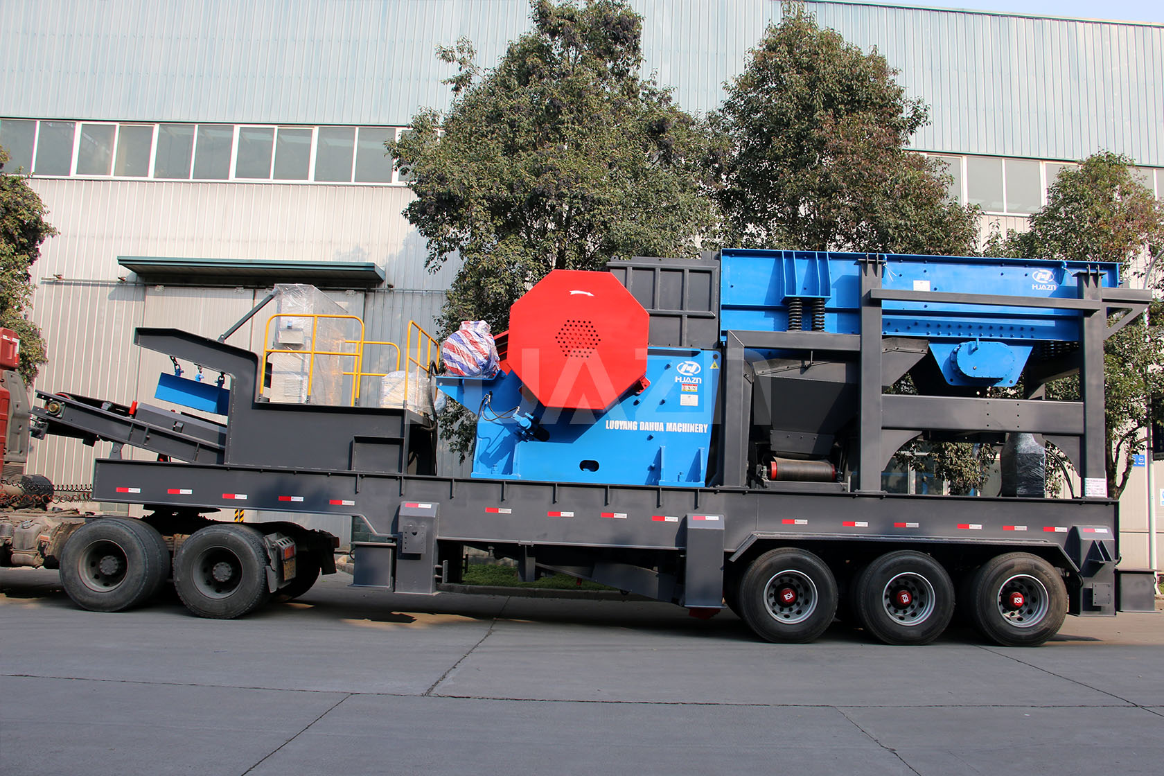 mobile crusher plant