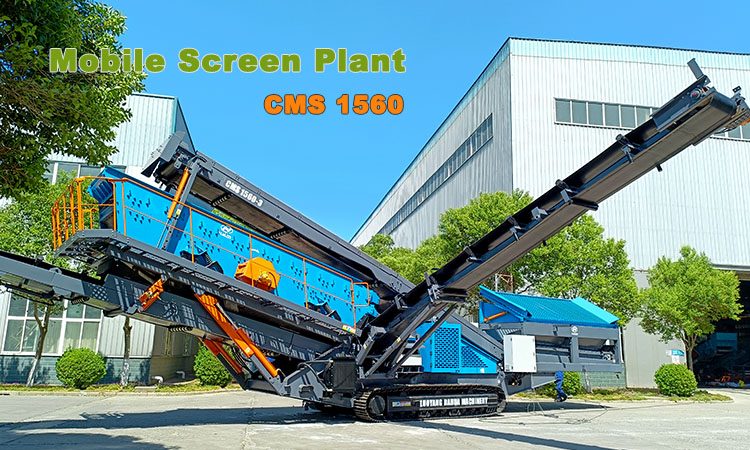 Luoyang Dahua Crawler Type Mobile Screen Plant