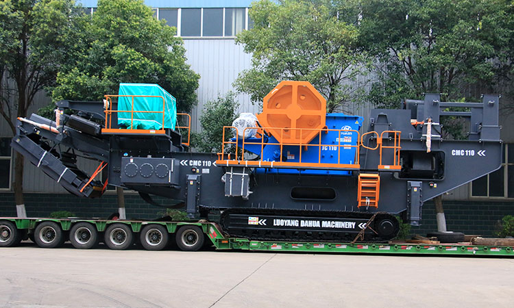 Three Crawler Type Crushing Stations from Luoyang Dahua Were Sent to Mexico