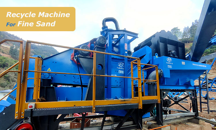 Recycle Machine for Fine Sand in Construction Waste Treatment